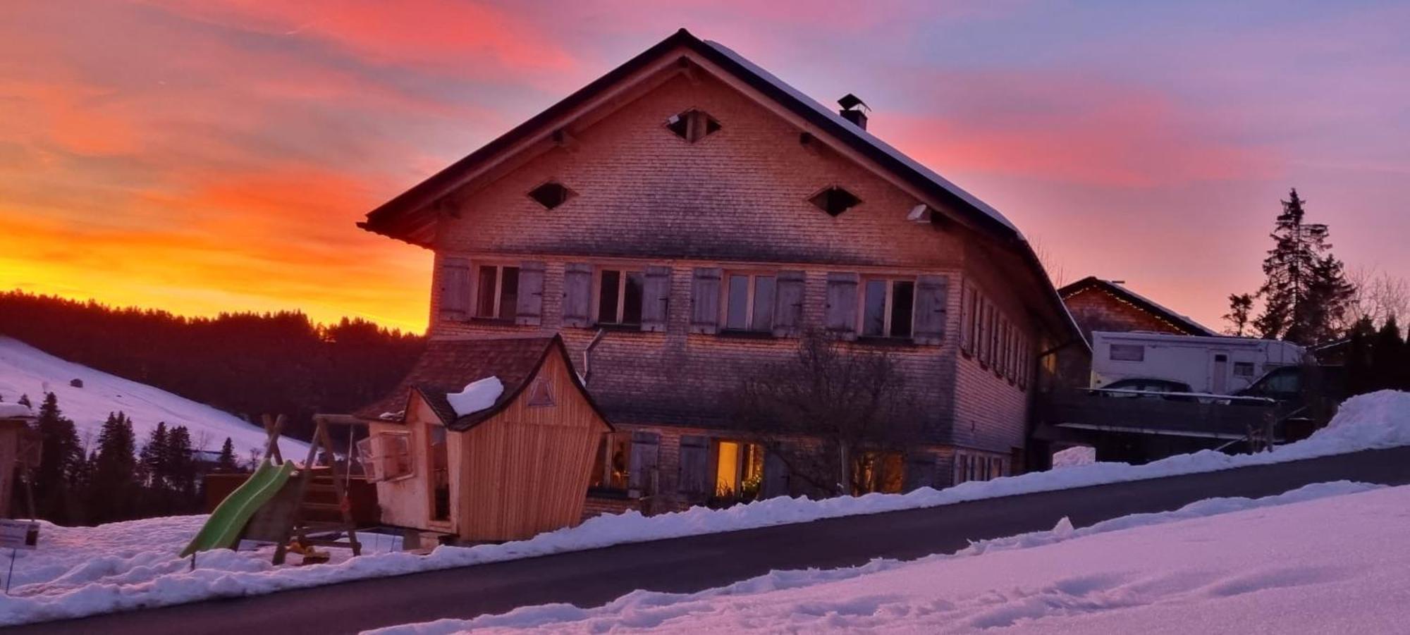 Ferienwohnung Schoenenbuehl Hittisau Exterior photo