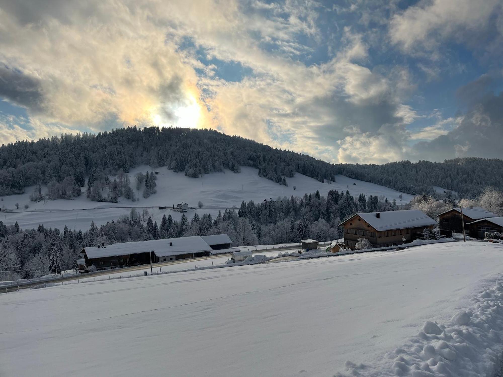 Ferienwohnung Schoenenbuehl Hittisau Exterior photo